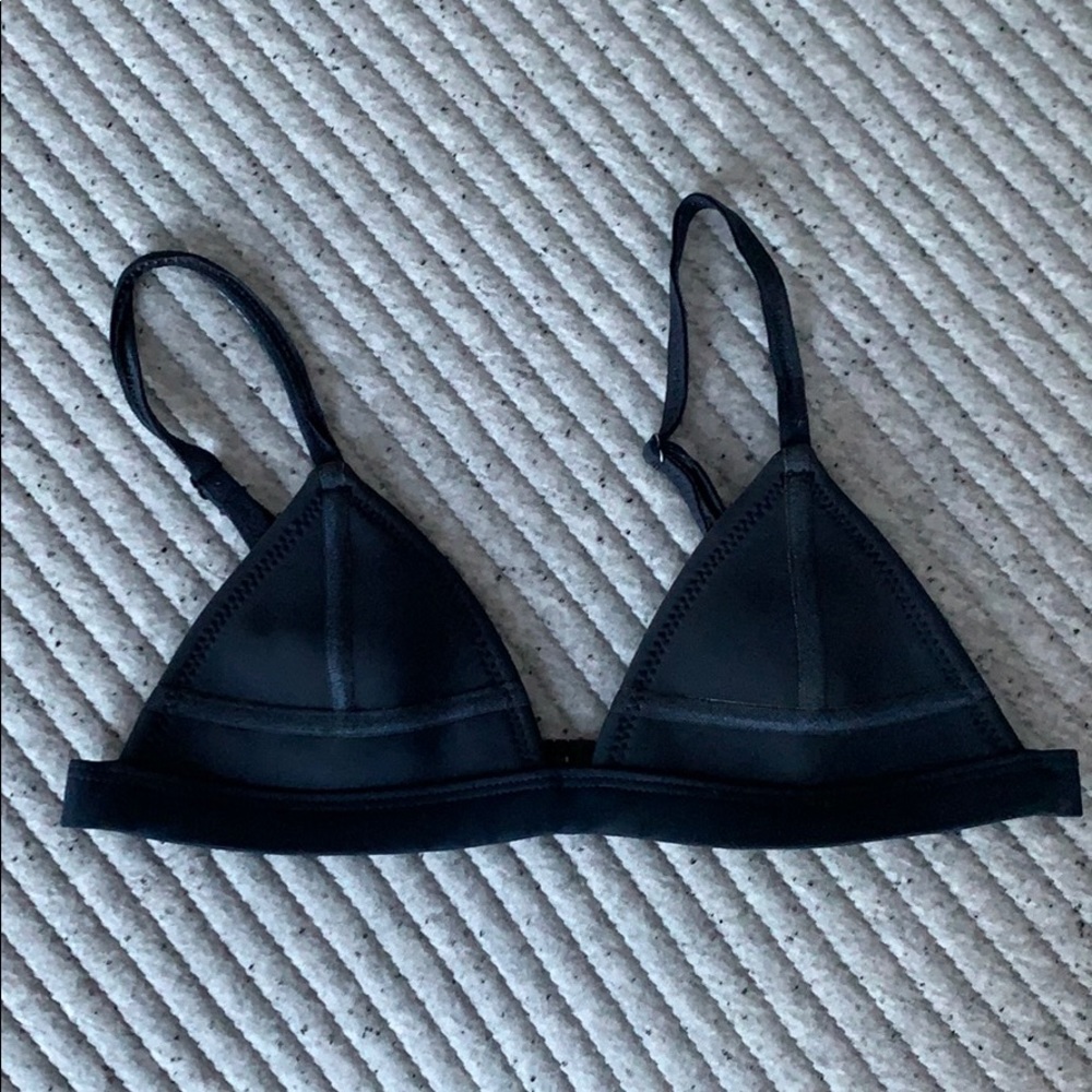 black triangl bikini top